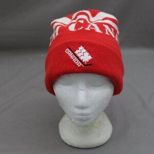 Team Canada Hockey Toque (VT) - Warp Graphic with 1982 Logo - Adult Stretch Fit
